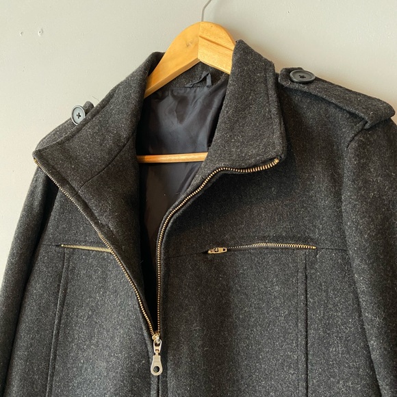 Custom-made Wool Zip Jacket - Picture 4 of 4